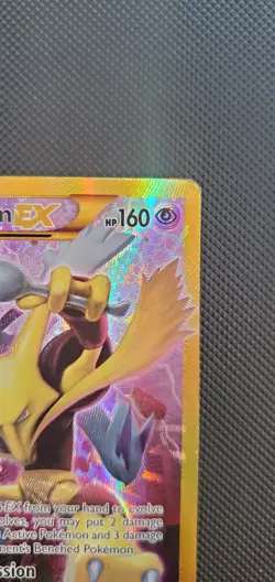 Alakazam EX 125/124 XY Fates Collide Full Art Secret Rare 2016 Pokemon Card 125/ - Image 3