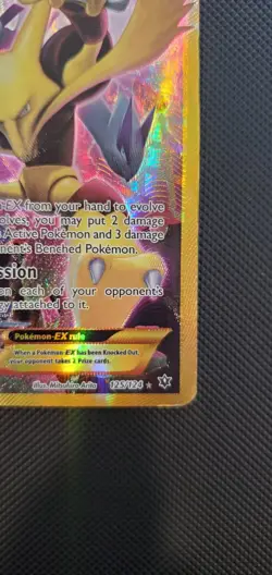 Alakazam EX 125/124 XY Fates Collide Full Art Secret Rare 2016 Pokemon Card 125/ - Image 4