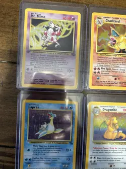 Six Holographic Pokemon Trading Cards That Are Gently Used. See Photos - Image 3
