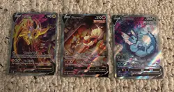 Pokemon SWSH Black Star Promos Jolteon V Vaporeon V Flareon V Premium Coll Cards - Image 1