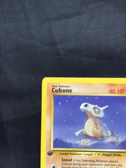 Pokemon Cards: Jungle 1st Edition Common: Cubone 50/64 - Image 2