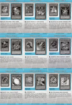 Yu-Gi-Oh! Duelist Pack 3 - Jaden Yuki 2 (DP03) - Checklist & ALL Strategy Cards - Image 1