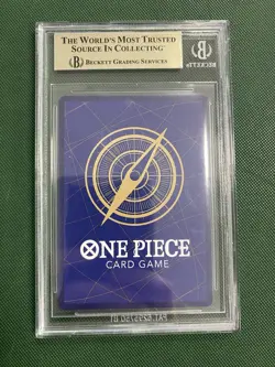BGS 9.5 Monkey D Luffy P-033 PROMO Weekly Shonen Jump ONE PIECE Card Japanese - Image 2