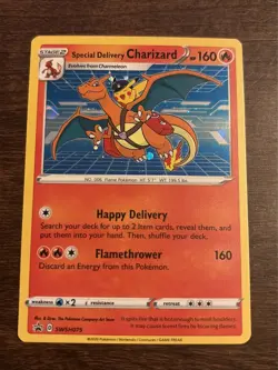 Special Delivery Charizard Swsh075 Swsh: Sword & Shield Promo Cards Holo - Image 1