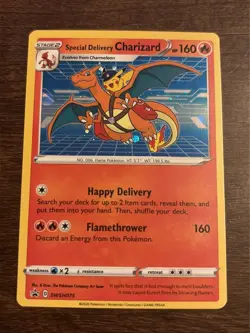 Special Delivery Charizard Swsh075 Swsh: Sword & Shield Promo Cards Holo - Image 2