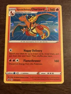 Special Delivery Charizard Swsh075 Swsh: Sword & Shield Promo Cards Holo - Image 4