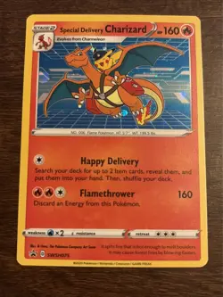 Special Delivery Charizard Swsh075 Swsh: Sword & Shield Promo Cards Holo - Image 5