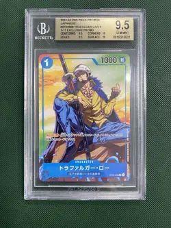 Trafalgar Law Japanese Promo ST03-008 One Piece TCG Card Graded BGS 9.5 - Image 1