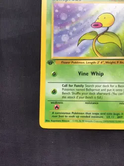Pokemon Cards: Jungle 1st Edition Common: Bellsprout 49/64 - Image 5