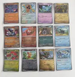 POKEMON CARD LOT - Pokeball Reverse Holo Patterns - Lot of 12 - NM/MINT - Image 1