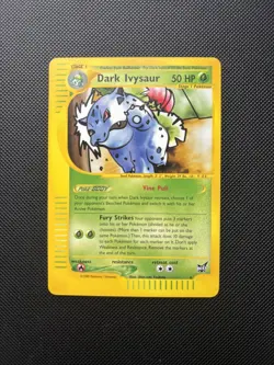 Pokemon Card Best of Game Dark Ivysaur 6/9 Promo WOTC 2002 - Image 1