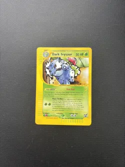 Pokemon Card Best of Game Dark Ivysaur 6/9 Promo WOTC 2002 - Image 3