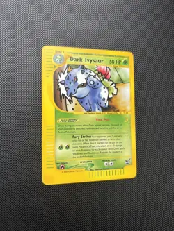 Pokemon Card Best of Game Dark Ivysaur 6/9 Promo WOTC 2002 - Image 4
