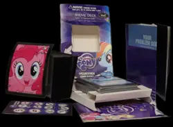 My Little Pony Collectible Card Game With Protectors - Image 1