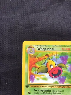 Pokemon Cards: Jungle 1st Edition Uncommon: Weepinbell 48/64 - Image 2