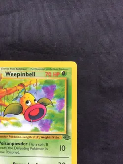 Pokemon Cards: Jungle 1st Edition Uncommon: Weepinbell 48/64 - Image 3