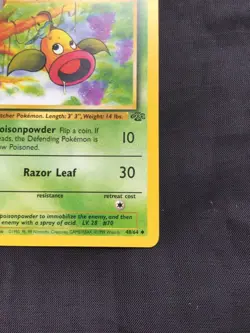 Pokemon Cards: Jungle 1st Edition Uncommon: Weepinbell 48/64 - Image 4