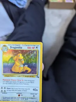 Pokemon TCG Dragonite 4/62 Fossil Unlimited Rare Holo Pokemon Card WOTC - Image 2