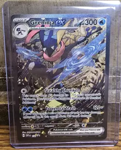 NM Greninja ex 132 Sv: Scarlet & Violet Promo Cards Holo - Image 1