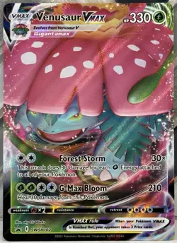 Pokemon TCG Venusaur VMAX SWSH102 Sword & Shield Promo Cards NM - Image 1