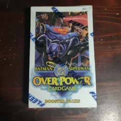 DC OverPower Card Game CCG Batman Superman Box Booster Packs SEALED Brand New - Image 1