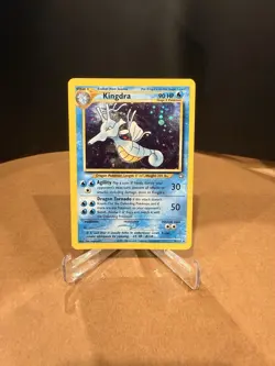 Pokemon Kingdra Holo Rare TCG Card Neo Genesis Unlimited LP 8/111 - Image 1