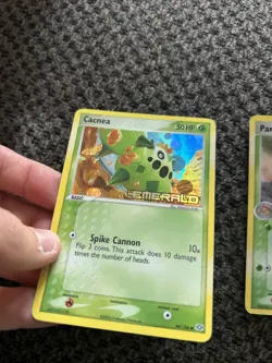 POKEMON Cards Grass Energy 41, 3 Holo Common & Uncommon Cards, Lightly Used - Image 3