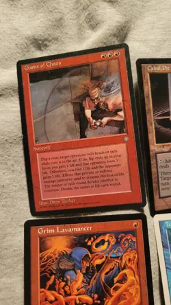 MTG Torment GRIM LAVAMANCER, game of chaos ice age Magic the Gathering! - Image 2
