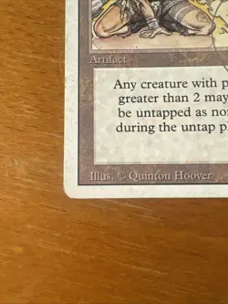 MTG Revised 3rd MEEKSTONE Signed Artist Deceased Dead Quinton Hoover - Image 2