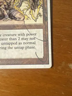 MTG Revised 3rd MEEKSTONE Signed Artist Deceased Dead Quinton Hoover - Image 3