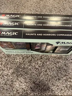 Magic The Gathering Duskmourn Haunts and Horrors Commander Set of 3 New Sealed - Image 3