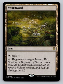 Swarmyard - Commander: Bloomburrow MTG - Image 1