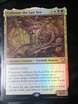Colfenor the Last Yew FOIL , Commander Legends , NM , MTG , FREE SHIPPING - Image 1