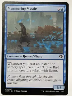 MTG TCG - Murmuring Mystic 0107 Commander Masters - NM (Free Shipping $5+) - Image 1