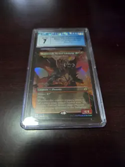 Magic the Gathering Ikoria Lair of Behemoths Detoroyah Perfect Lifeform, CGC 7! - Image 1