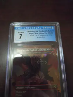 Magic the Gathering Ikoria Lair of Behemoths Detoroyah Perfect Lifeform, CGC 7! - Image 2