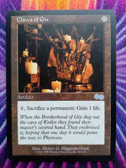 MTG Magic the Gathering - Claws of Gix - Image 1