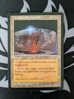 Volrath's Stronghold ~ Stronghold [Near Mint][Magic MTG] - Image 1