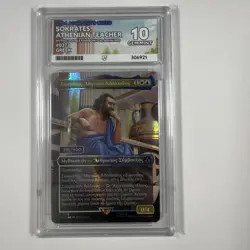 Magic The Gathering Mtg Foil Sokrates Serialised Ace Graded 10 Assassins Creed - Image 1