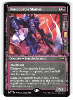 Unstoppable Slasher #312 (Showcase) (NM) (Non-Foil) (DSK) Magic MTG - Image 1