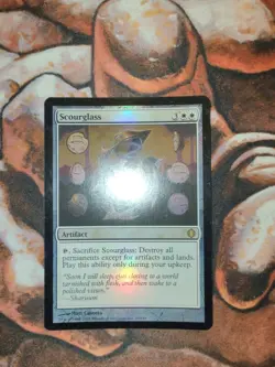 FOIL Scourglass Shards of Alara ALA MTG Magic the Gathering 1st Edition - Image 1