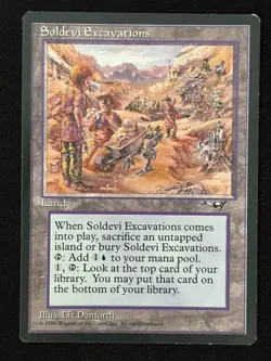 1x MTG Soldevi Excavations - Alliances (ALL) - Magic the Gathering - Image 1