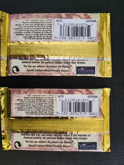 Set of two (2) variant Visions packs from multiverse gift box MTG factory sealed - Image 2