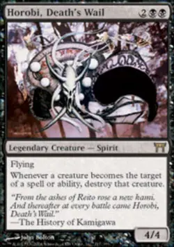 MTG Horobi, Death's Wail, Champions of Kamigawa, Heavily Played, English - Image 1