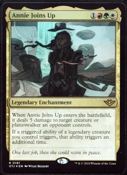 Annie Joins Up - 191 Foil MTG OTJ - Image 1