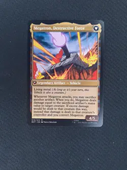 Megatron, Tyrant - NM - MTG The Brothers' War - Magic the Gathering - Image 2