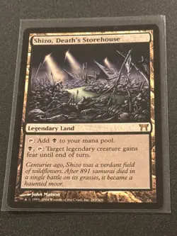 Champions of Kamigawa Shizo, Death's Storehouse MTG Magic the Gathering NM - Image 1