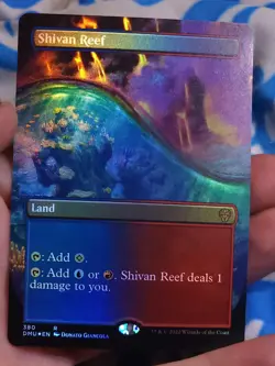 Shivan Reef (Borderless) Dominaria United Foil - Image 3