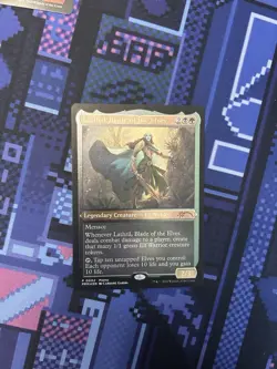 Lathril, Blade of the Elves (Foil Etched) Media Promos Foil - Image 1