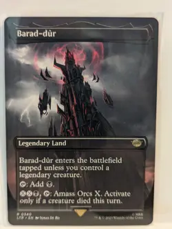 Magic: Lord of the Rings: Barad-dur 340 Borderless NM - Image 1